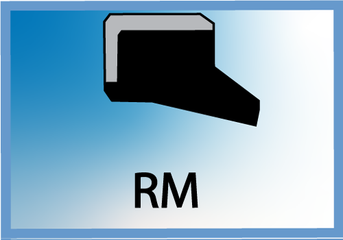 RACM 22x28x5/9 NBR/MET