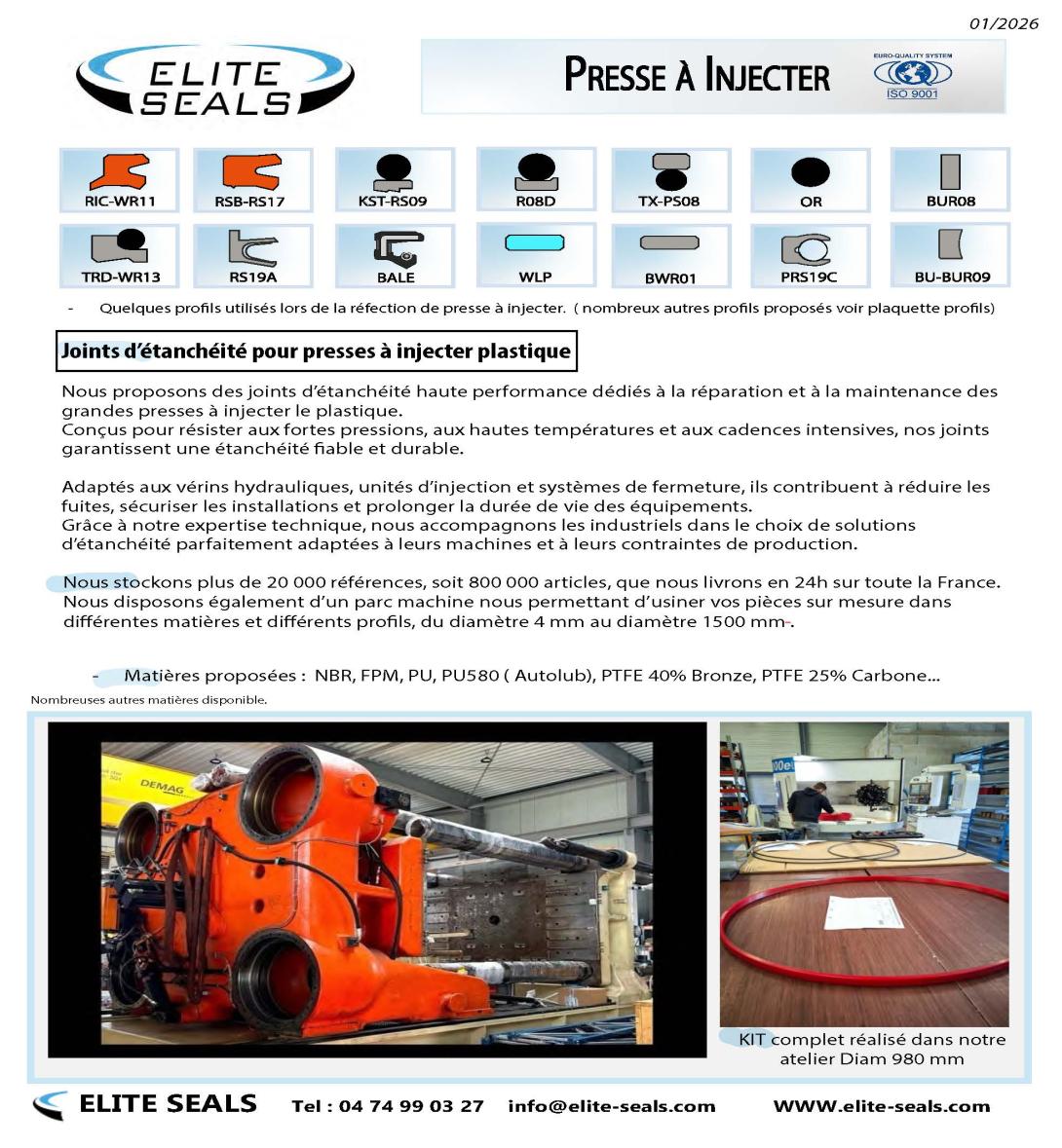 Presse à Injecter plastique